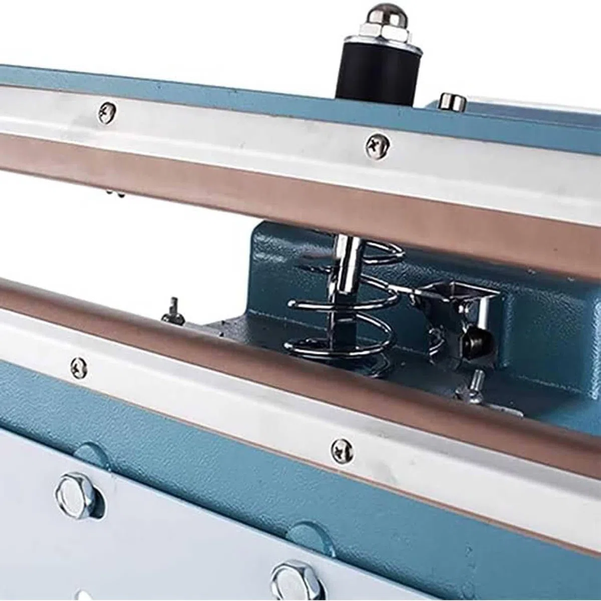 Selladores de pie de impulso de alta resistencia,Máquina selladora de bolsas de plástico con sellado térmico de, activador de pedal, longitud de sello de 350/450 mm(450mm,Singlesidesealing)