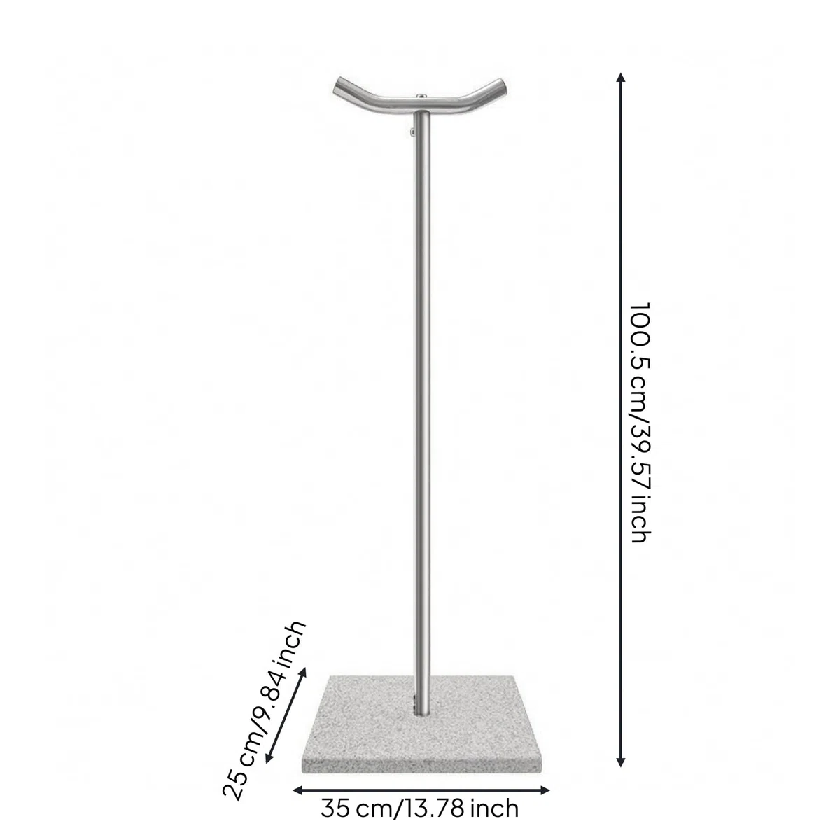 perfk Soporte para Mango Pala Anti Óxido | Diseño Vertical Compacto, Soporte para Pala Pizza, Resistente a la Corrosión, Pizzerías, Pizzeros