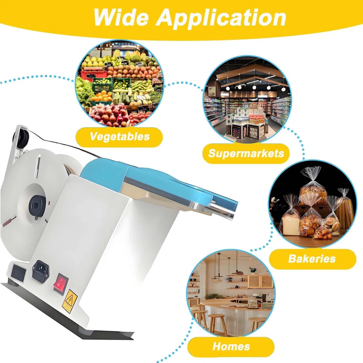 Máquina automática de atado por torsión, máquina de atar alimentos para regalos de panadería y dulces, herramienta semiautomática de alambre con círculo de apriete, fácil de usar