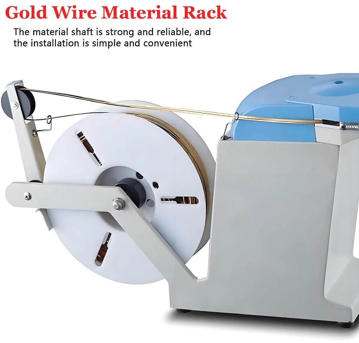 Máquina automática de amarre giratorio, círculo de apriete, máquina de atar alimentos semiautomática, lazos metálicos para regalos de dulces de panadería