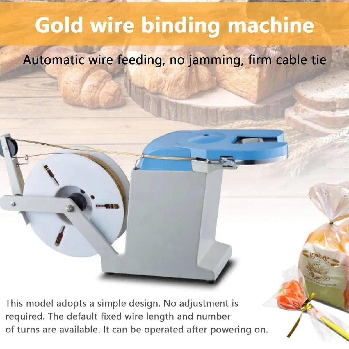 Máquina selladora eléctrica de bolsas, cierre portátil semiautomático para agrupar y embalar, perfecto para supermercados, panaderías, granjas y uso minorista