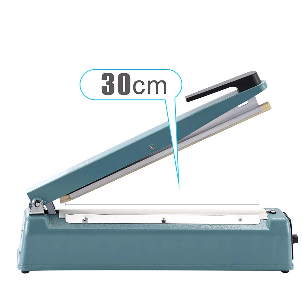 Sellador Térmico por Impulso, Máquina Selladora Portátil De 2/5/8 Mm, Longitud De Sellado 30 Cm/Rango De Control De Temperatura: 50-120 ℃, para Envasar Alimentos