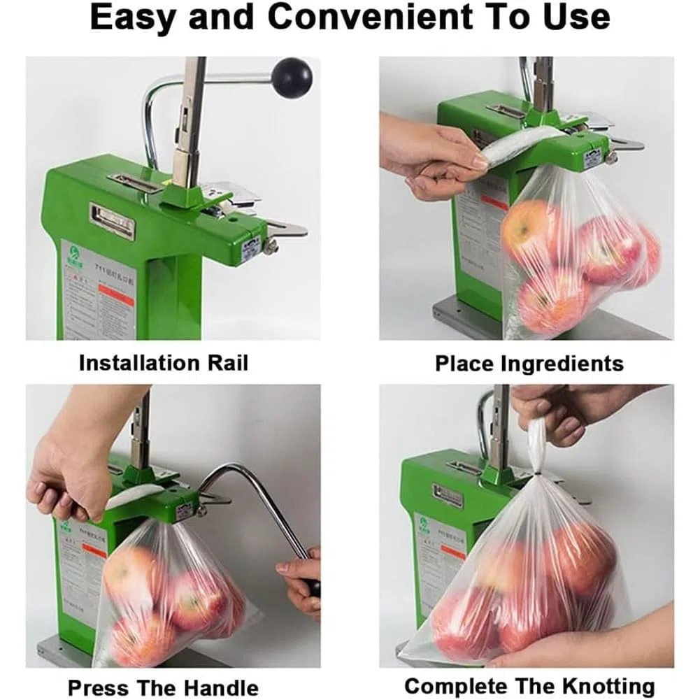 Máquina cortadora manual de salchichas con clips en forma de U para supermercados, panaderías, cafeterías, herramienta de corte portátil fácil de usar para hacer salchichas domésticas y comerciales