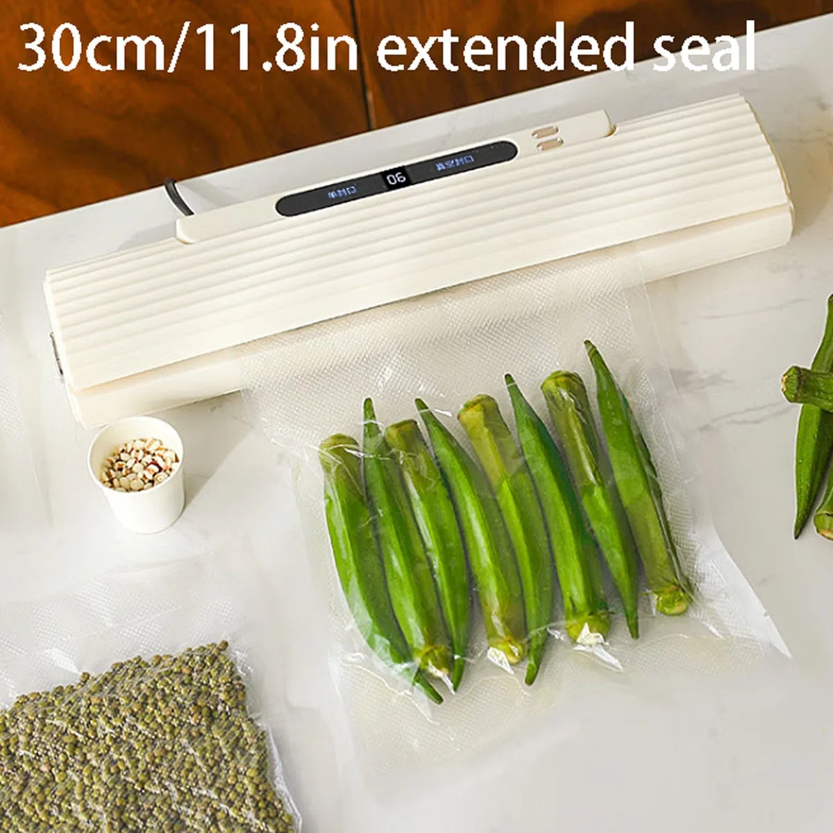 Selladora al vacío portátil y compacta, ideal for la cocina del hogar(Wei)