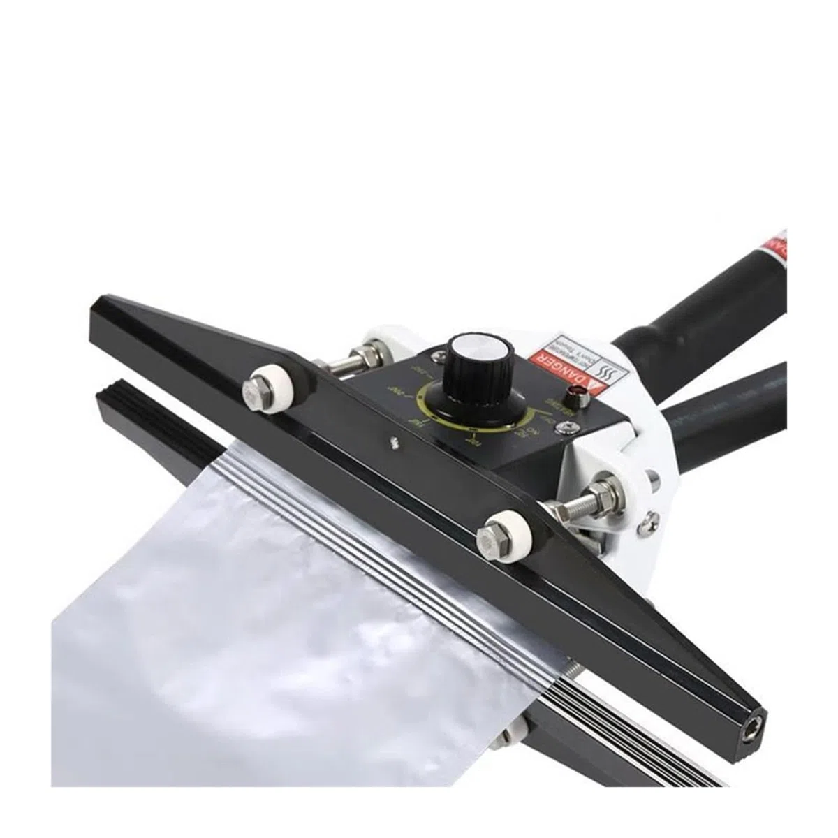 Máquina de sellado térmico con abrazadera manual portátil de 550 W, máquina de envasado de bolsas de papel kraft y papel de aluminio, 550 W, 200 mm Para bricolaje